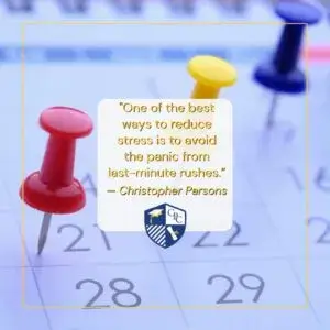 Start Early and Stay Organized 300x300 1