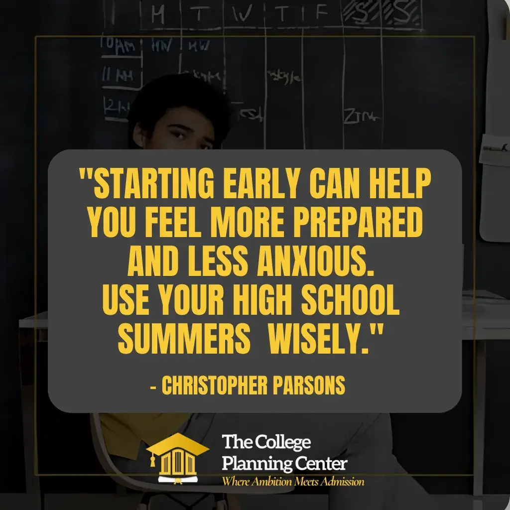 Start Early to Gain an Edge