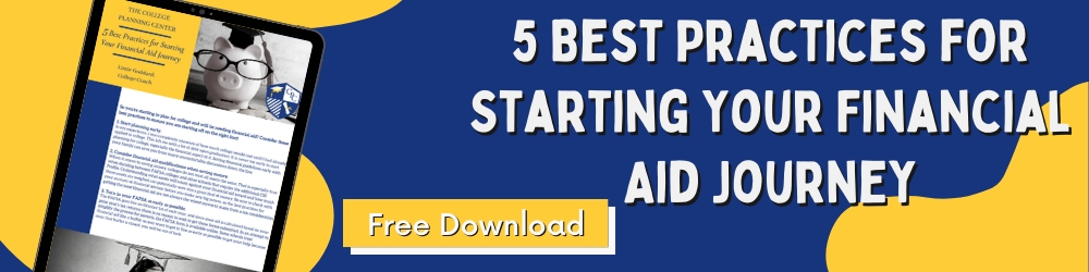 Free download of 5 Best Practices for Starting Your Financial Aid Journey.