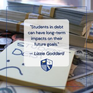 Student loans often require the student to repay the borrowed amount with interest and can have long-term impacts on students in debt and their future goals.